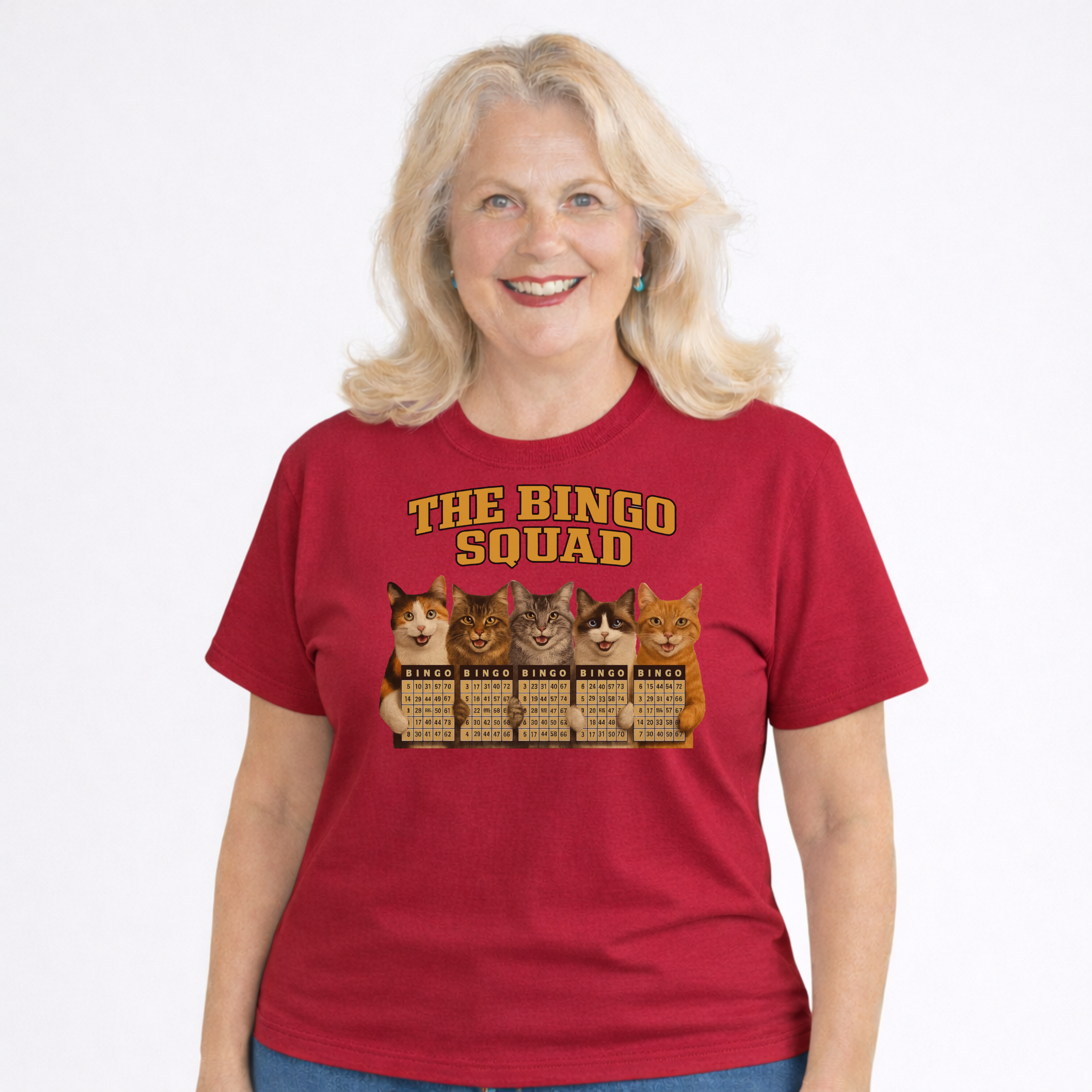 The BINGO Squad With Cats Shirt