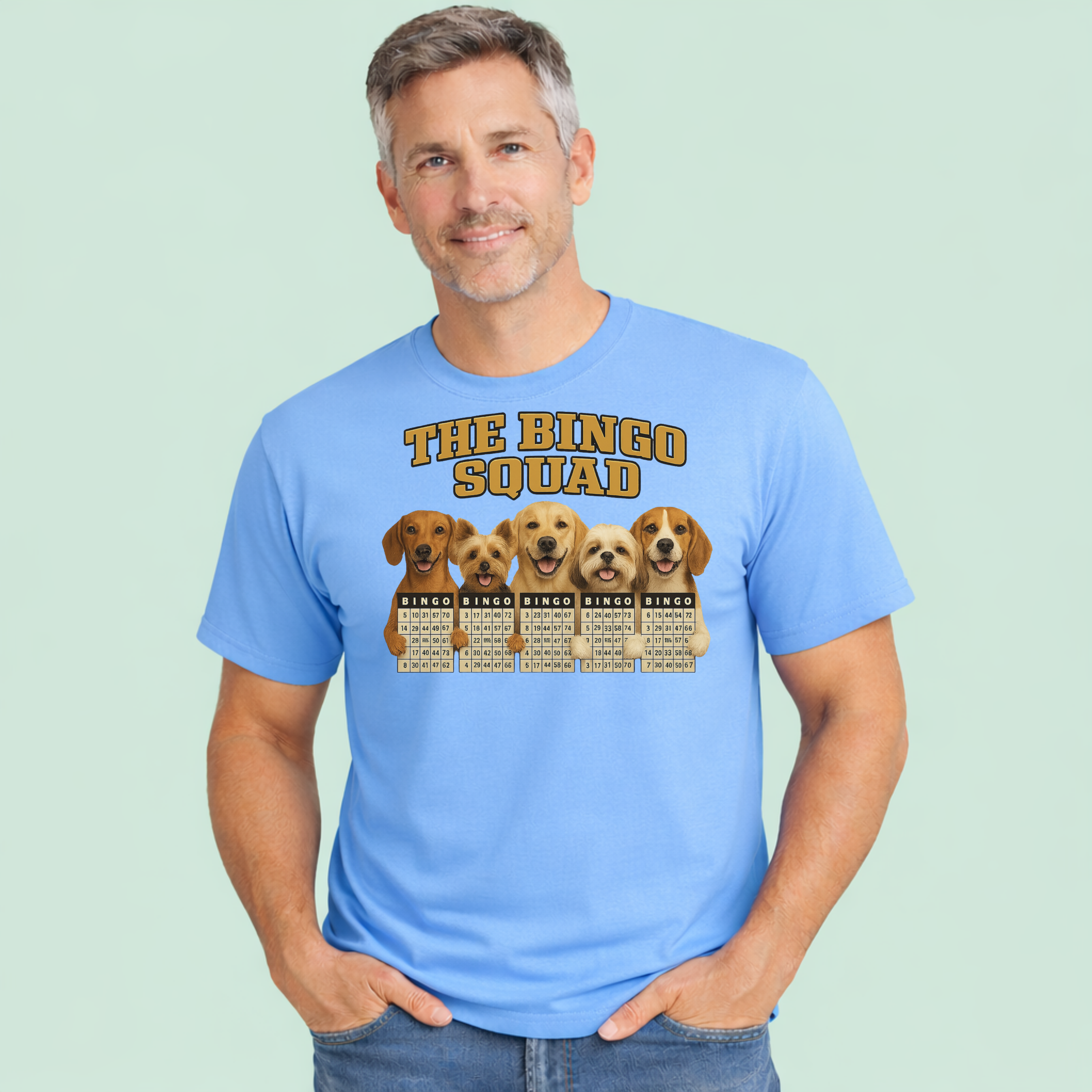 The BINGO Squad with Dogs Shirt