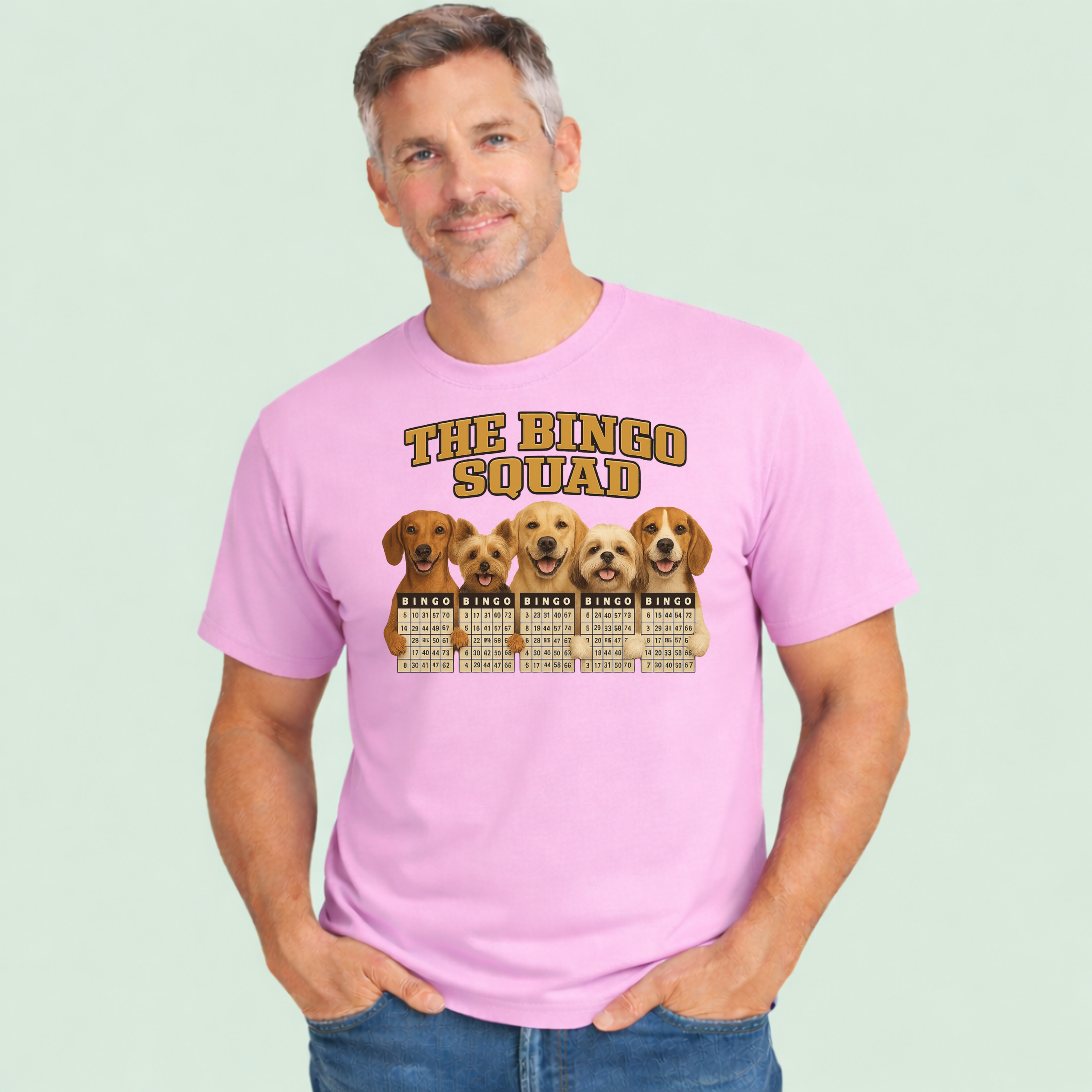 The BINGO Squad with Dogs Shirt