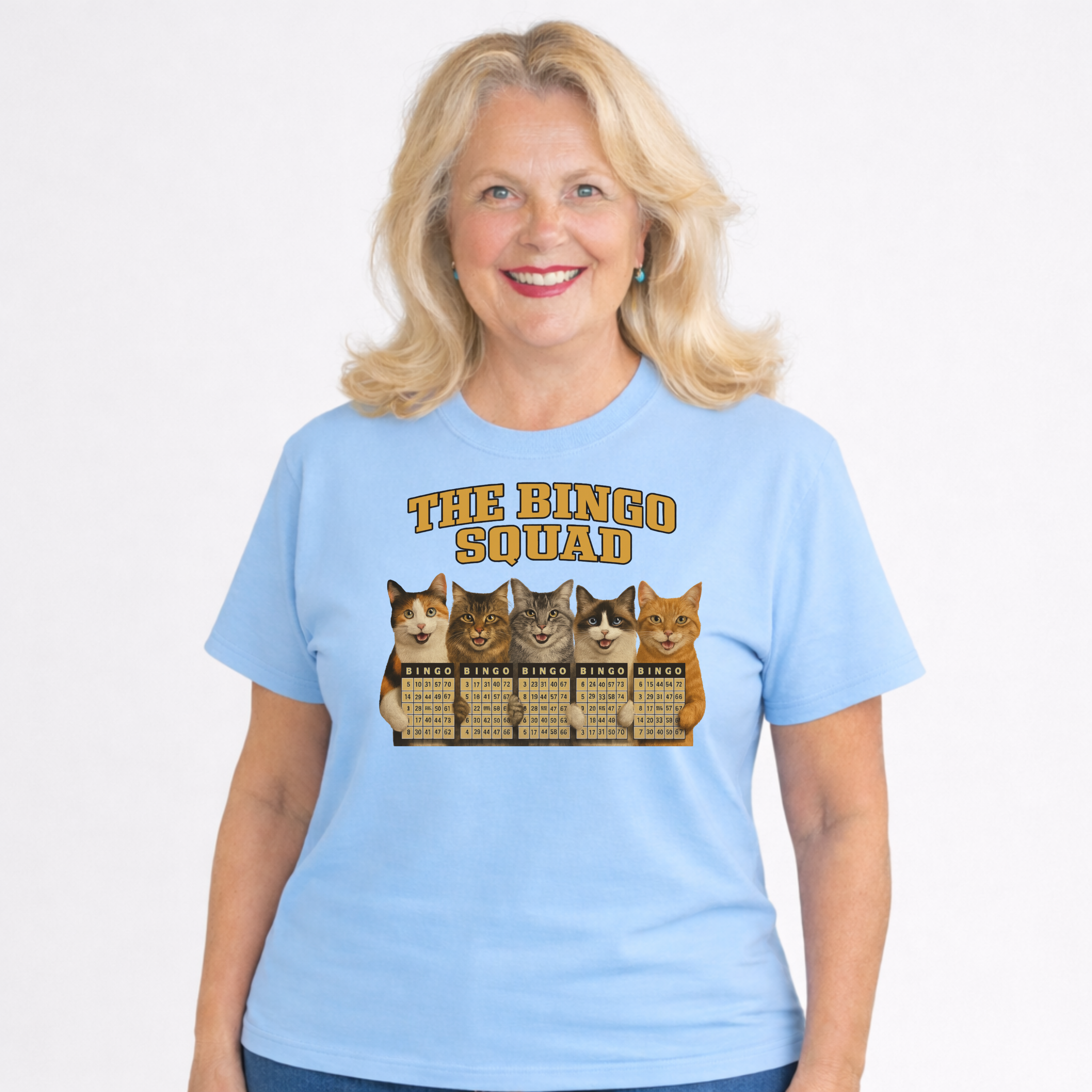 The BINGO Squad With Cats Shirt
