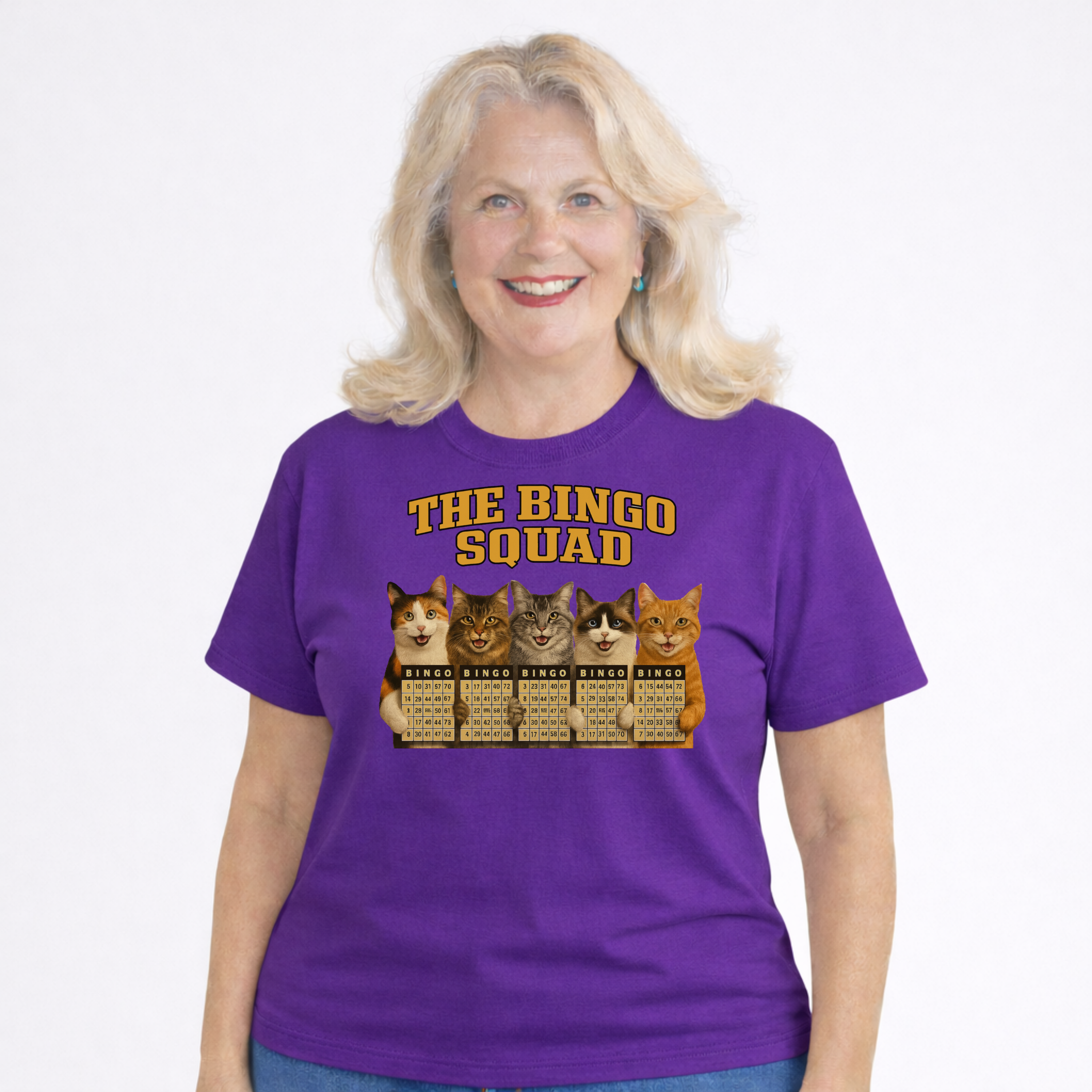 The BINGO Squad With Cats Shirt