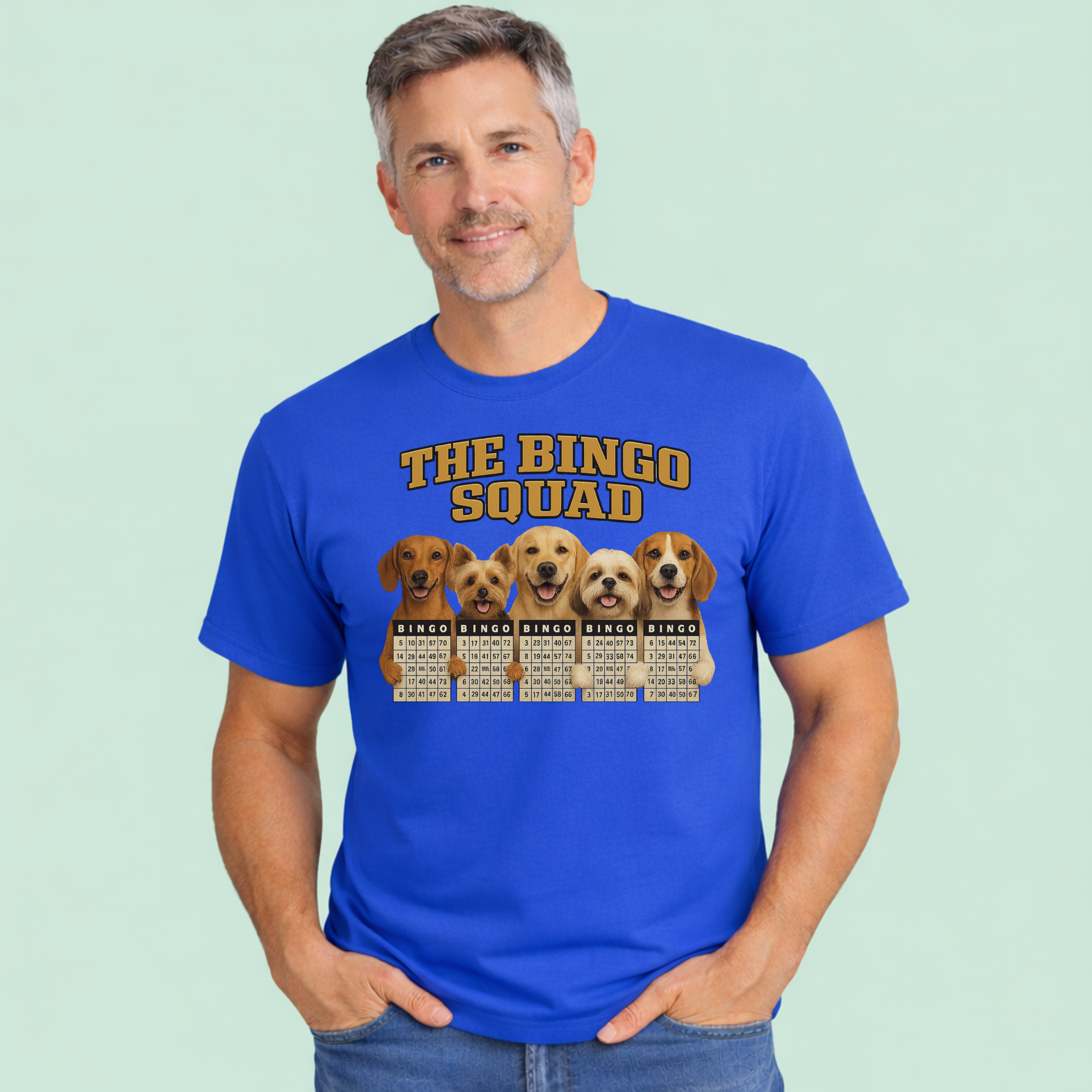 The BINGO Squad with Dogs Shirt