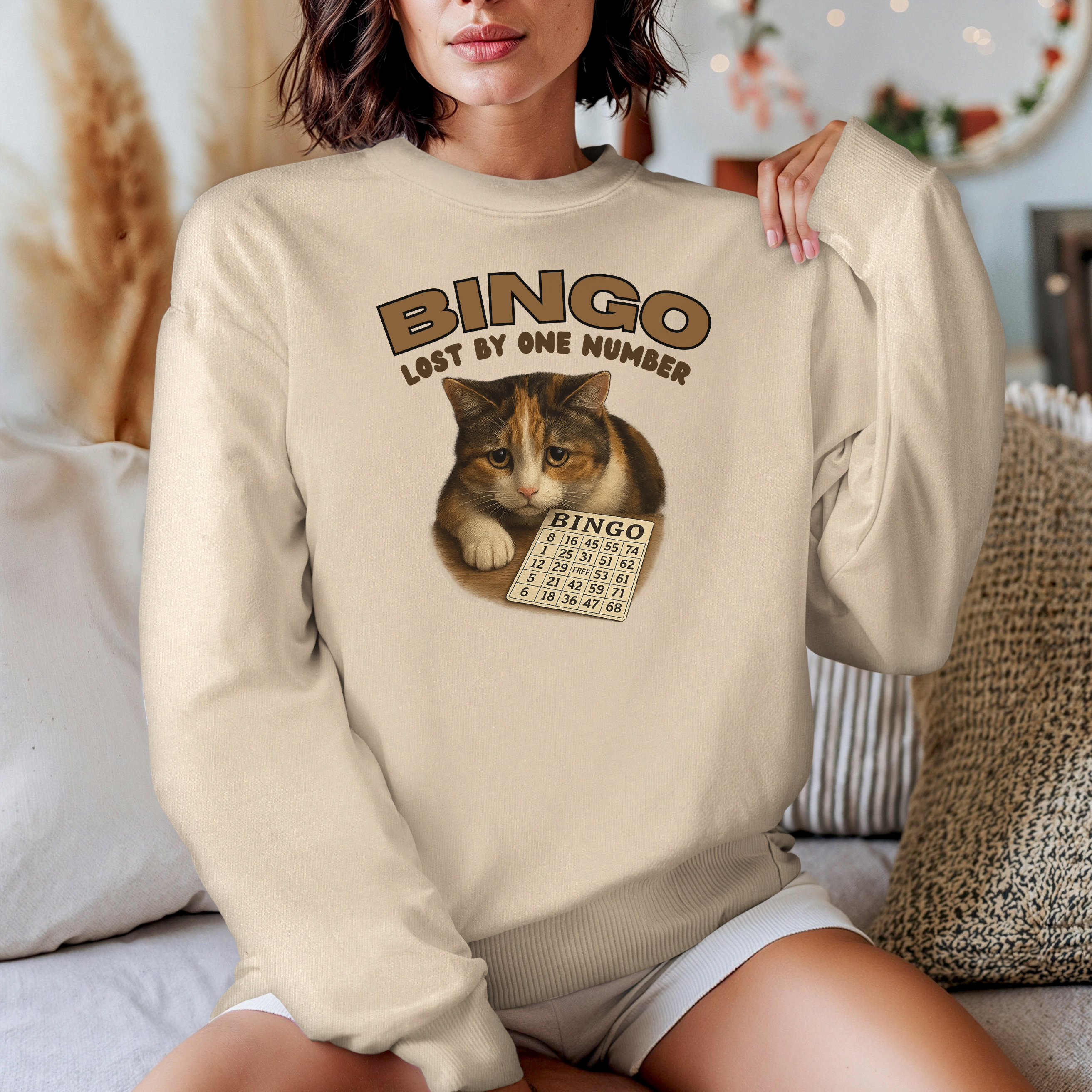 BINGO - Lost by one number Sweatshirt