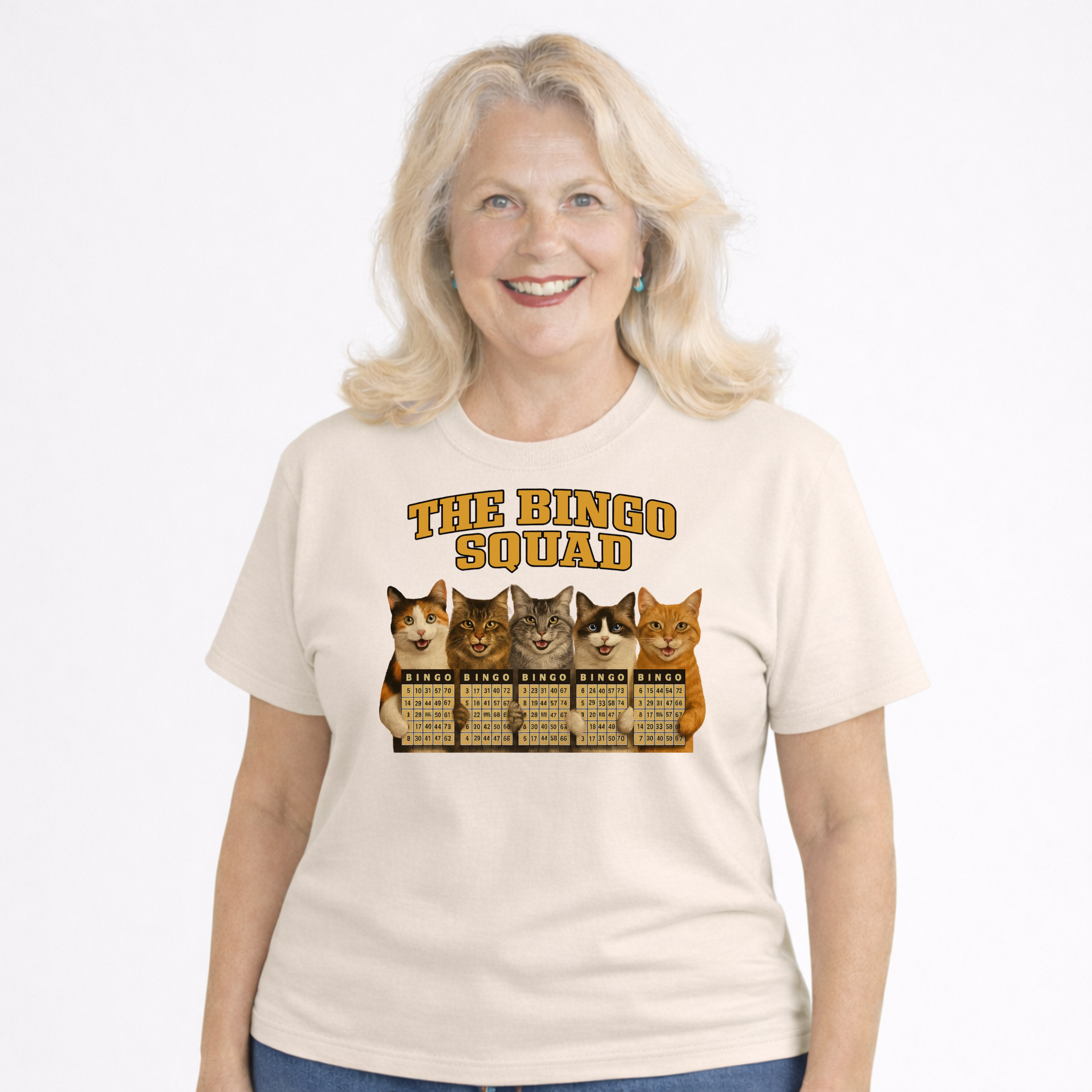 The BINGO Squad With Cats Shirt