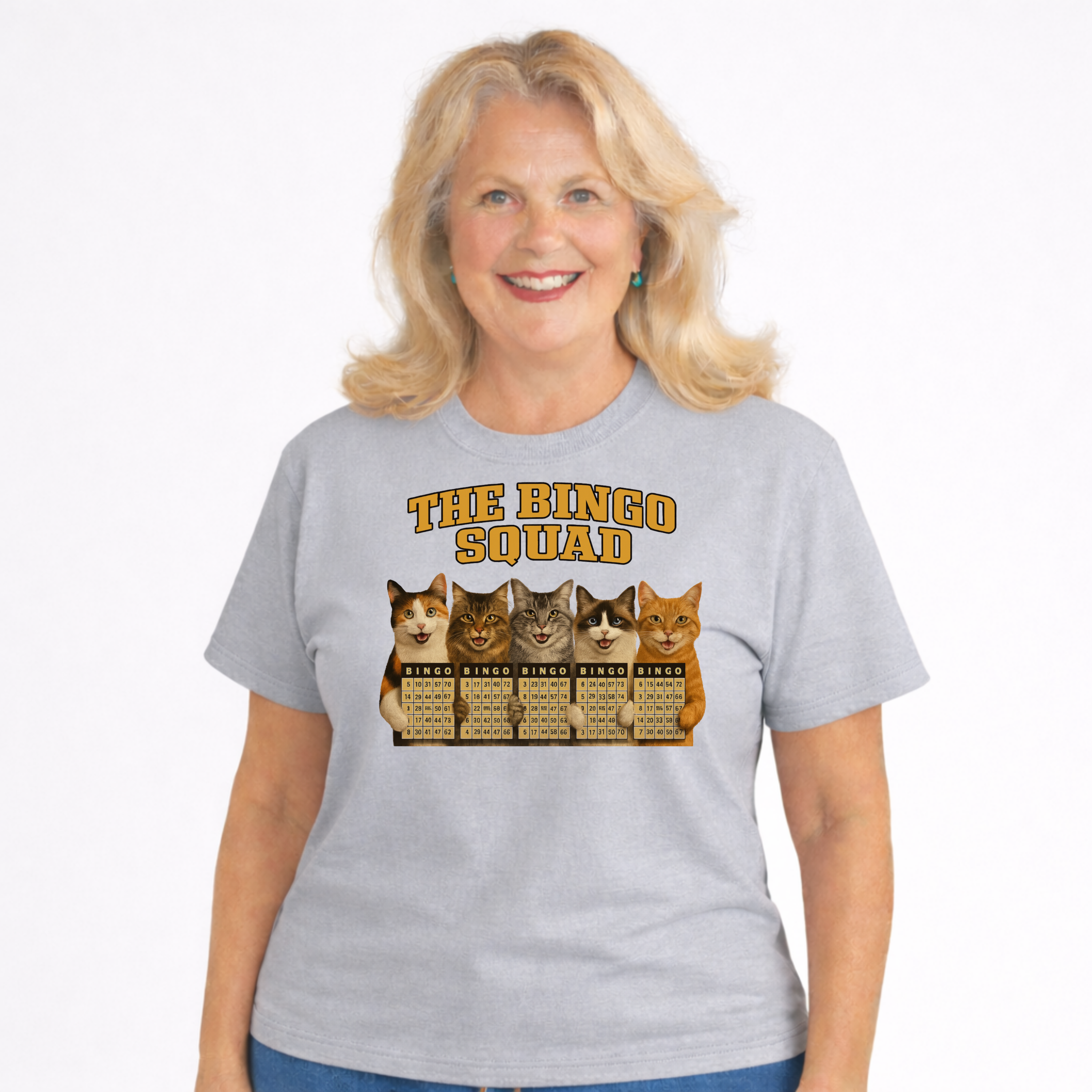 The BINGO Squad With Cats Shirt