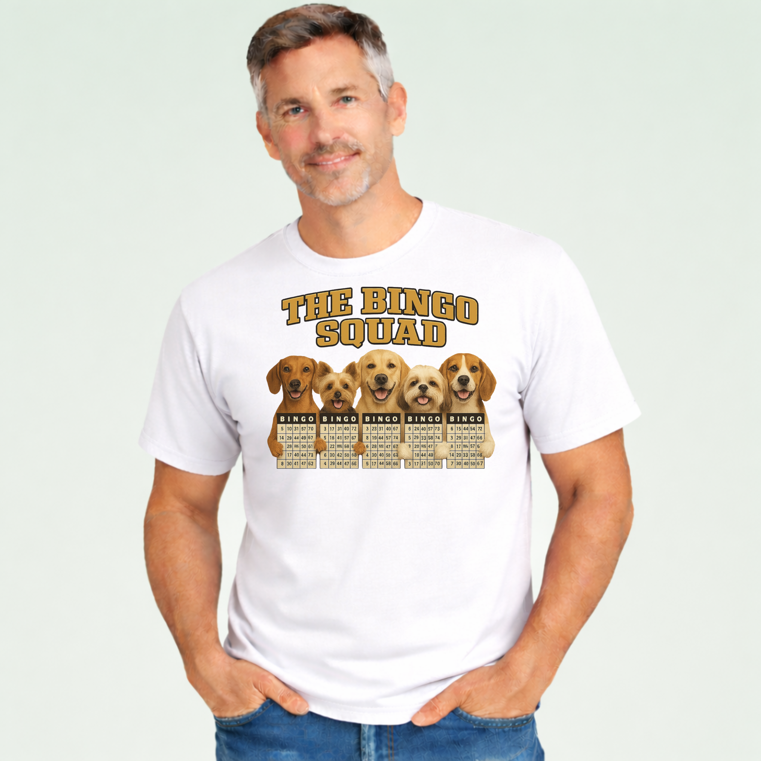 The BINGO Squad with Dogs Shirt
